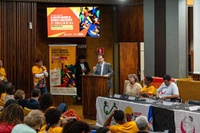 Luiz Marinho destaca compromisso com a infância em seminário nacional