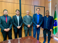 Francisco Macena recebe representantes da Visão Mundial para tratar de parcerias no enfrentamento ao trabalho infantil