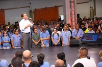 Luiz Marinho prestigia lançamento do novo SUV da Volkswagen em Taubaté