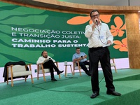 Transição justa e trabalho sustentável é tema de Painel do MTE na COP30