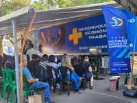 Ministro Luiz Marinho prestigia Mutirão de Emprego na Esplanada do Ministérios