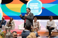 “Nós temos a responsabilidade de fazer a nossa conexão com o território e do território com o Brasil”, afirma Luiz Marinho