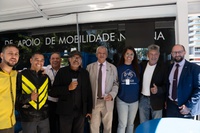 Macena inaugura terceiro Ponto de Apoio ao Trabalhador de Mobilidade Urbana no DF
