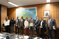 MTE recebe representantes do Sindicato dos Metalúrgicos da Suécia para discutir diálogo social e transição verde