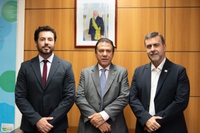 MTE discute saúde mental no trabalho com reitor eleito do Instituto Federal do Rio de Janeiro