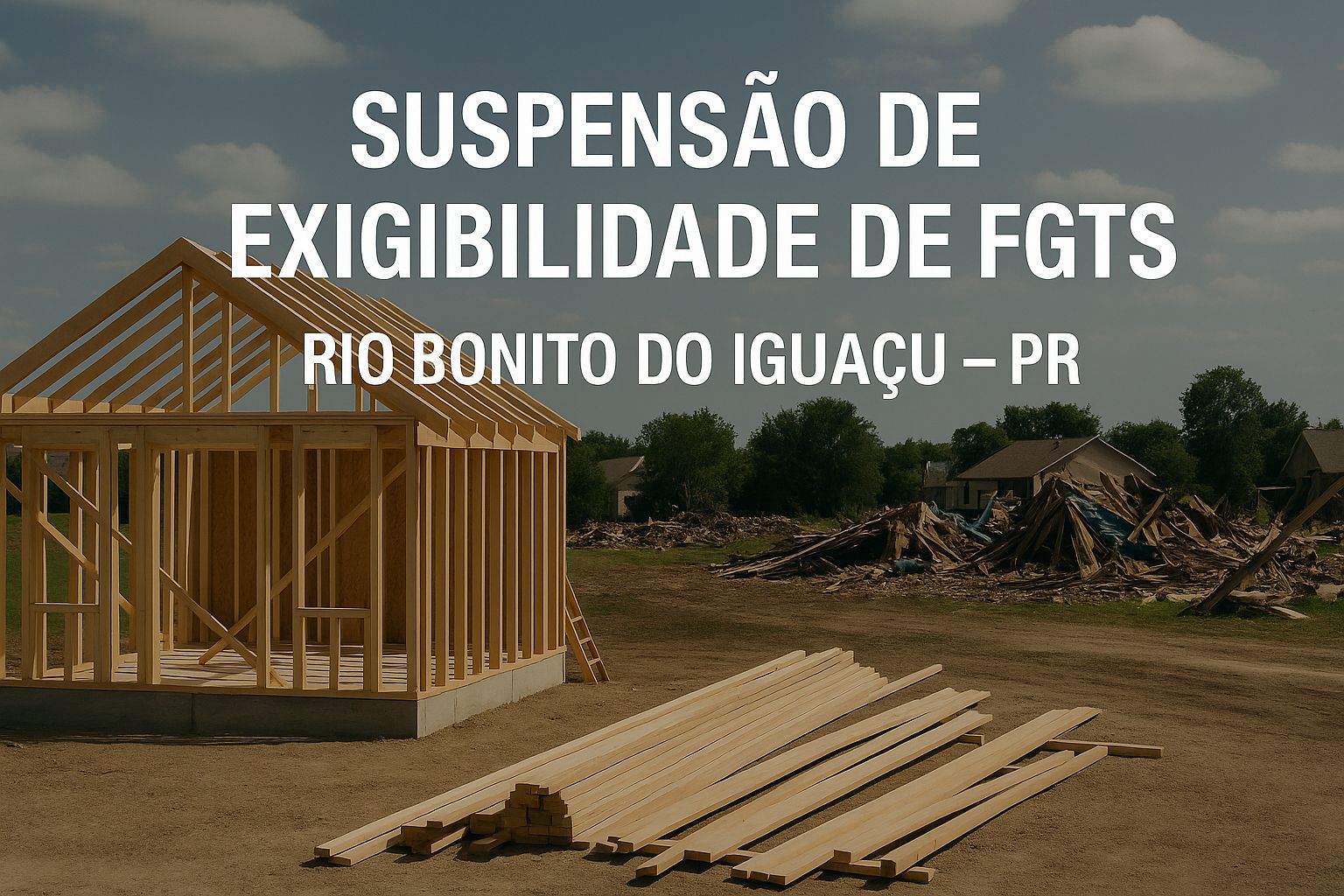 MTE publica a Portaria nº 1.967, de 18 de novembro de 2025, que trata da suspensão da exigibilidade do FGTS para os empregadores situados no município de Rio Bonito do Iguaçu