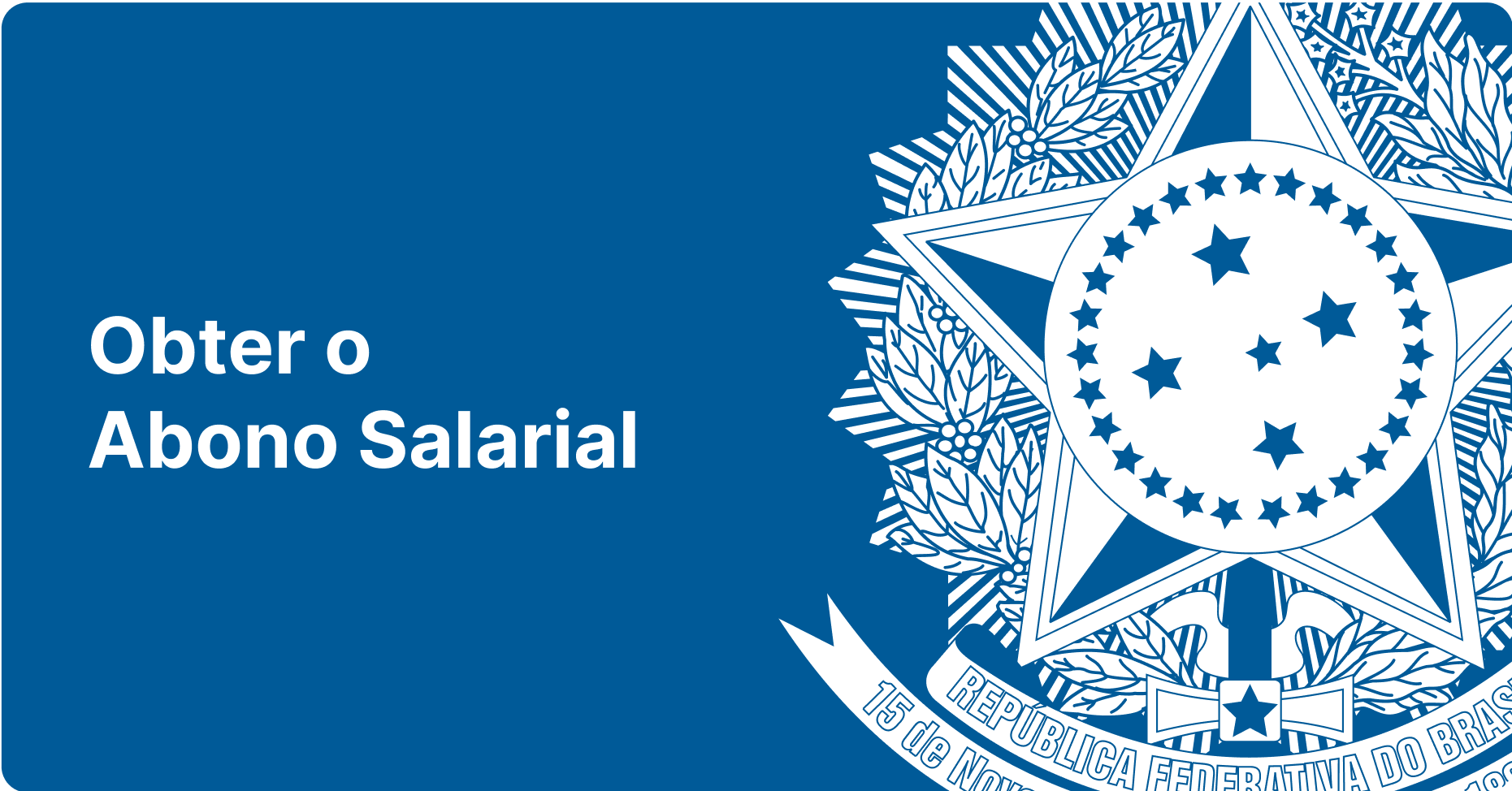 Obter o Abono Salarial