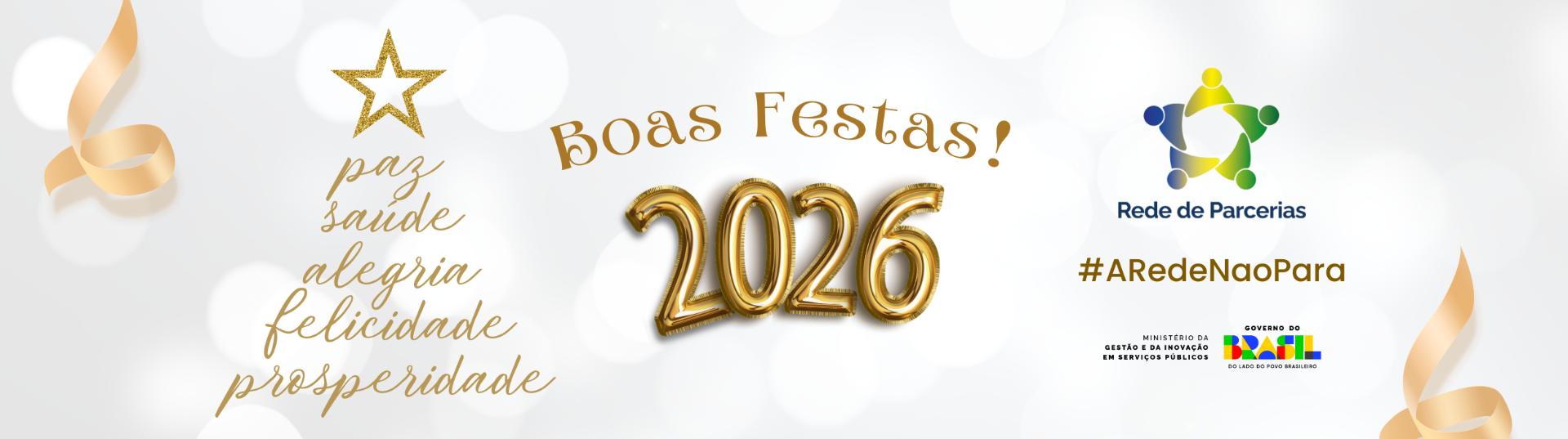 Mensagem de final de ano da Rede de Parcerias 2025