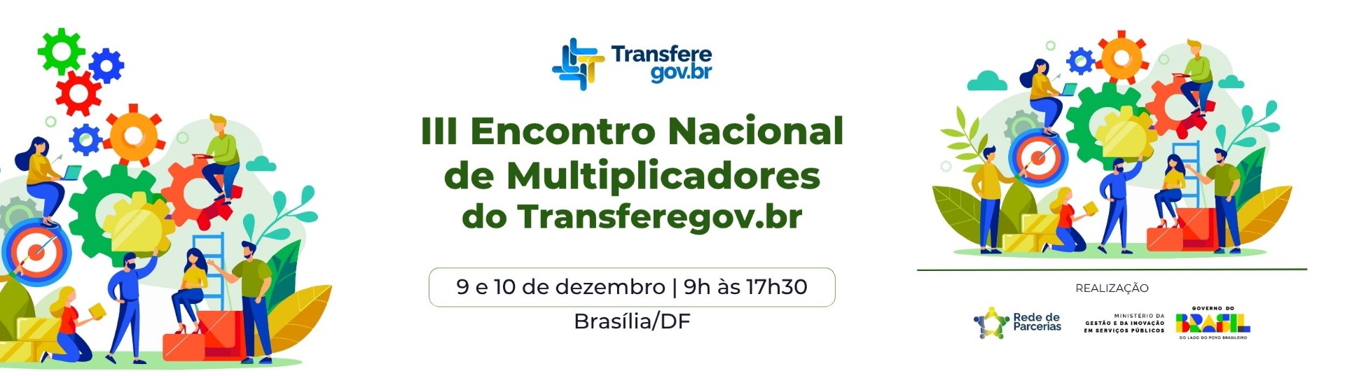 banner portal III ENCONTRO DE MULTIPLICADORES DO TRANSFEREGOV