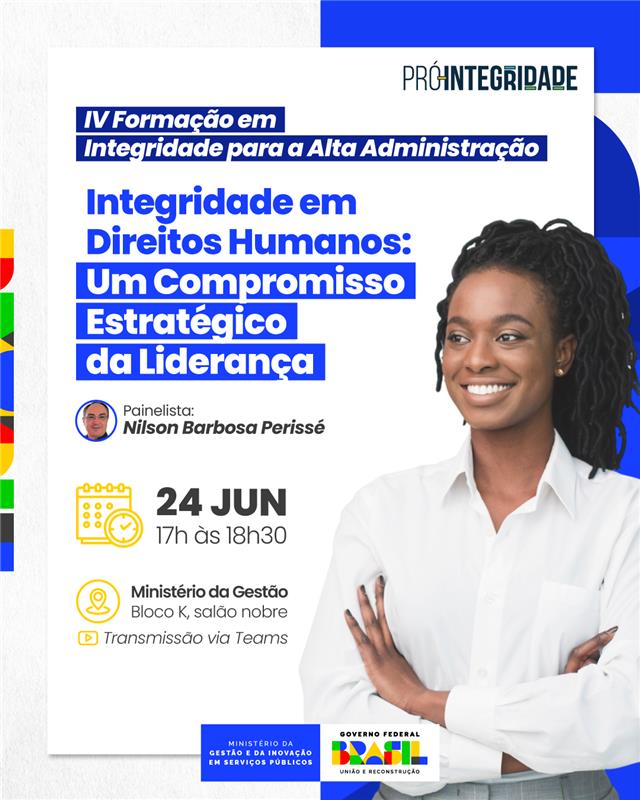 IV Formação em Integridade para a Alta Administração