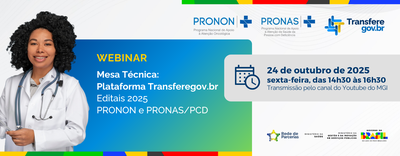 Webinar Editais 2025 Pronon e Pronas-PCD banner portal