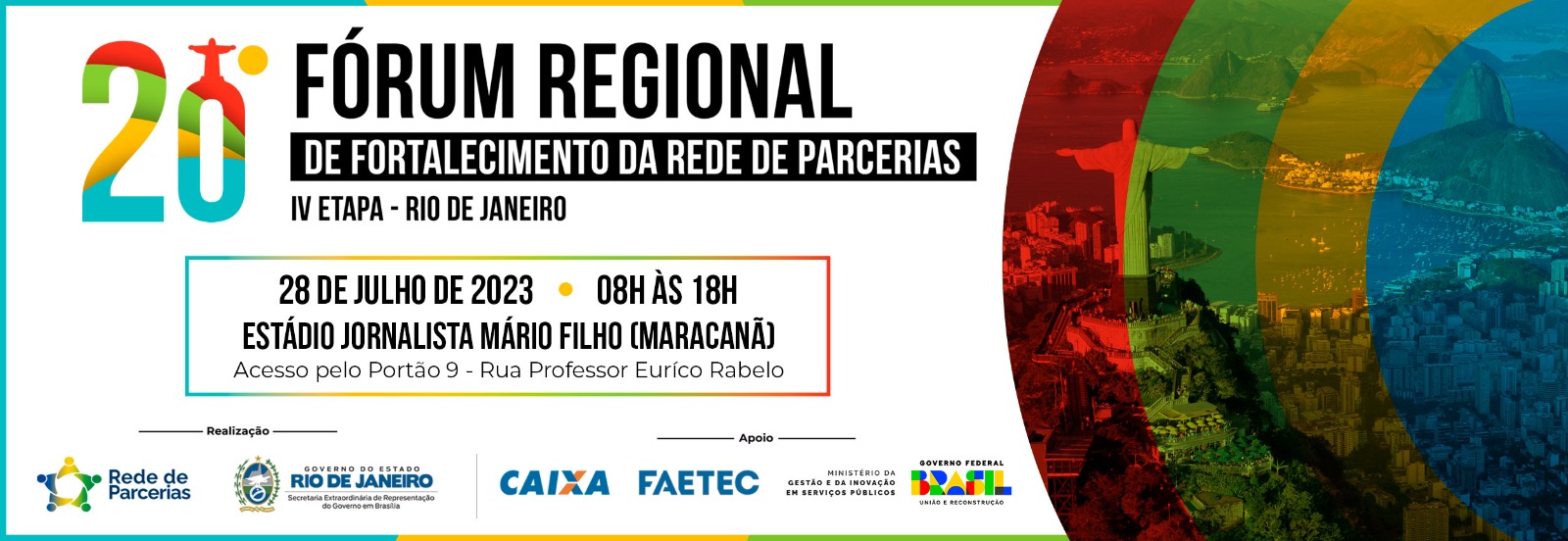 20º Fórum Regional de Fortalecimento da Rede de Parcerias – IV Etapa Rio de Janeiro