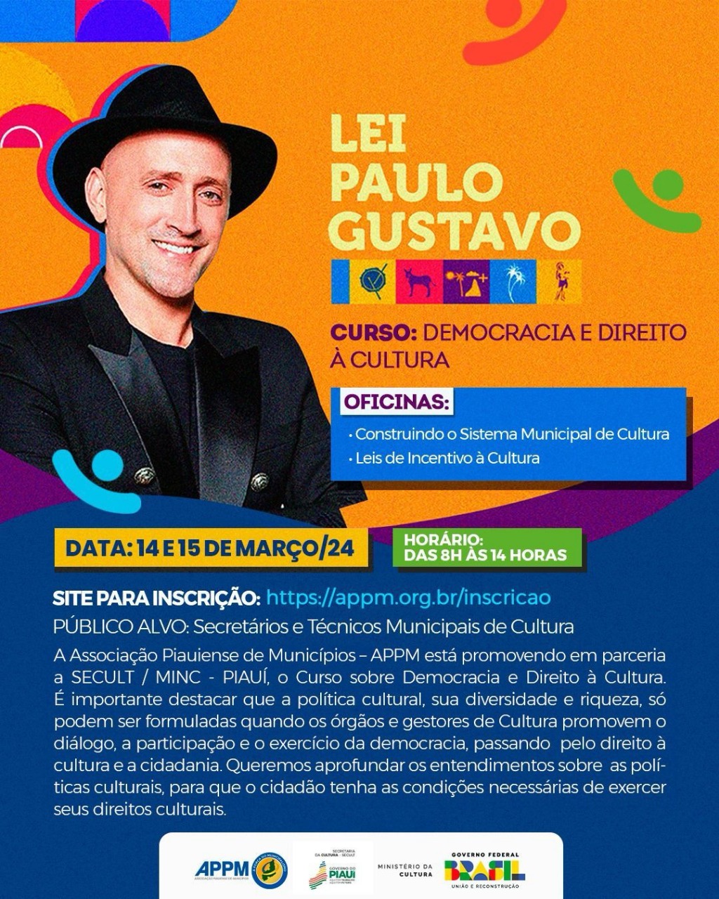 Curso sobre Democracia e Direito à Cultura