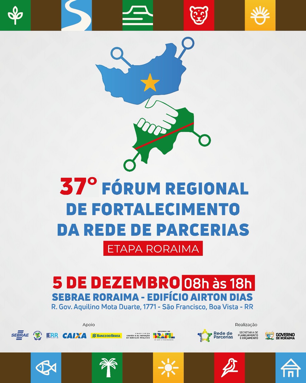 37º Fórum Regional de Fortalecimento da Rede de Parcerias – Etapa Roraima