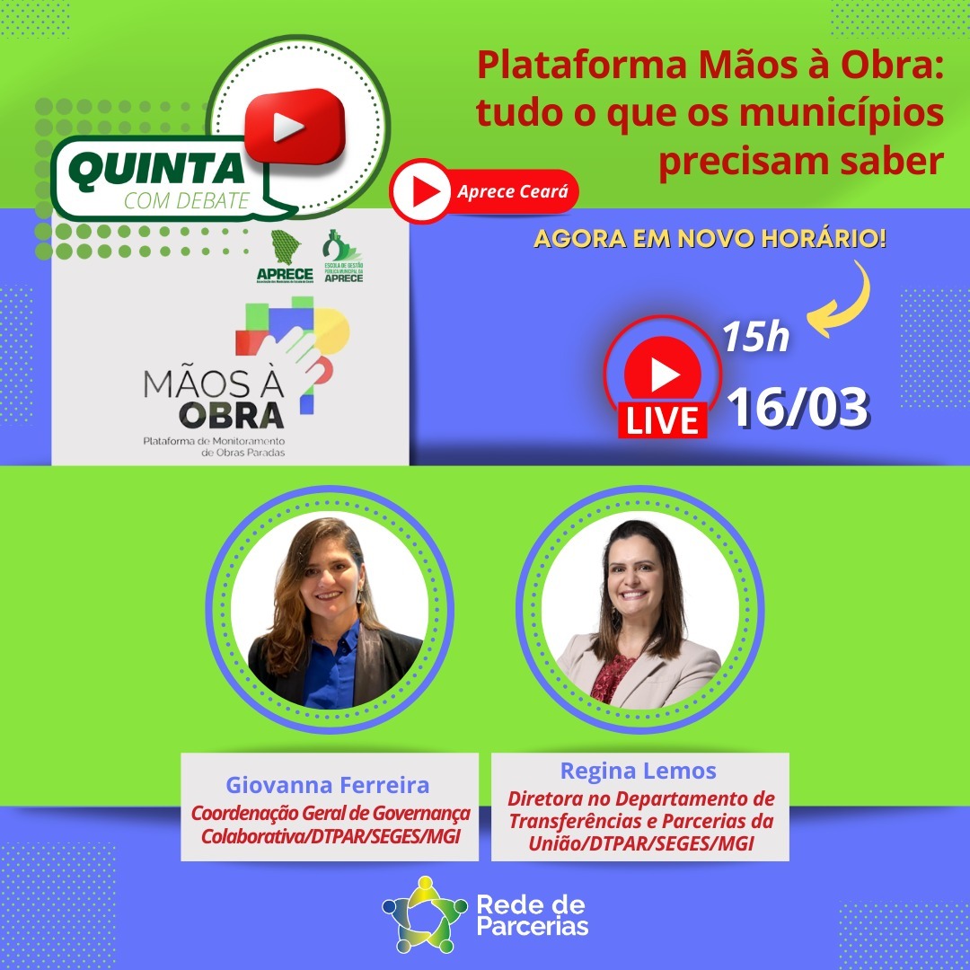 Quinta com Debate - Plataforma Mãos à Obra