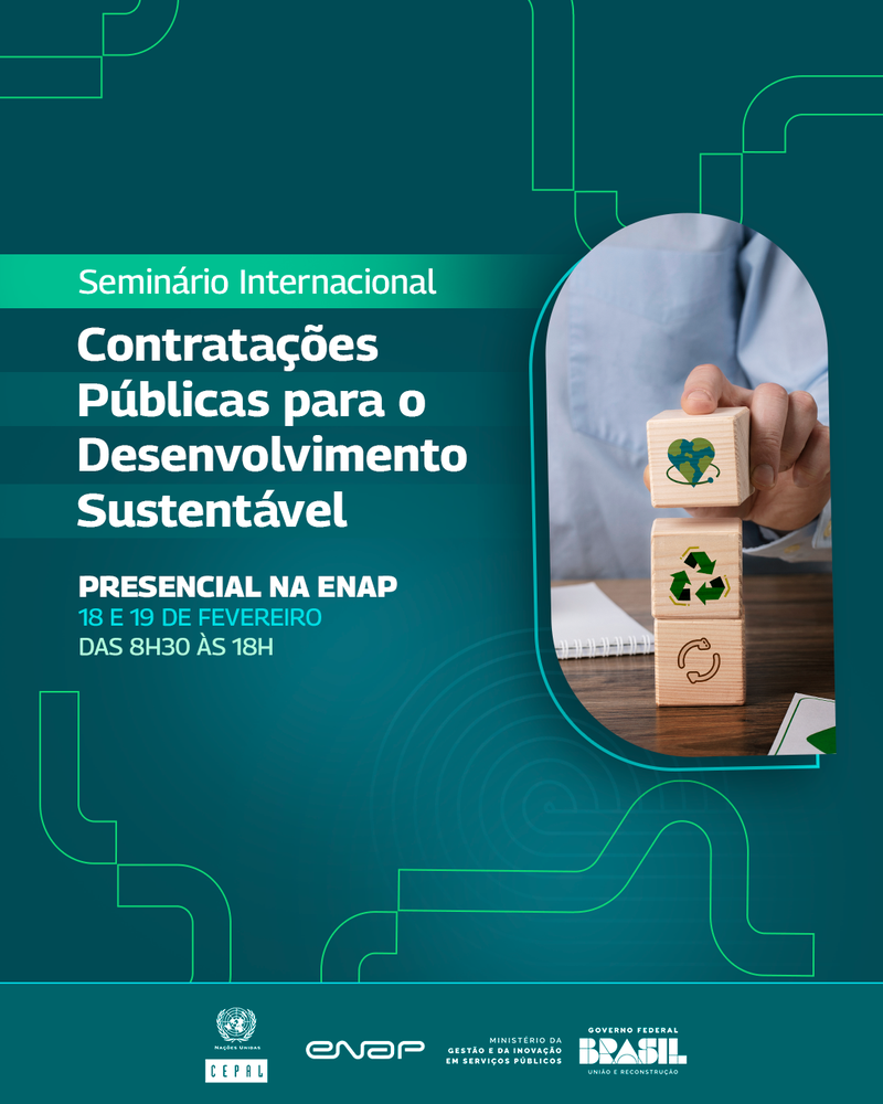 Seminário Internacional de Contratações Públicas para o Desenvolvimento ...