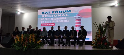 31/08/2023 - 21º Fórum Regional de Fortalecimento da Rede de Parcerias - Etapa Alagoas