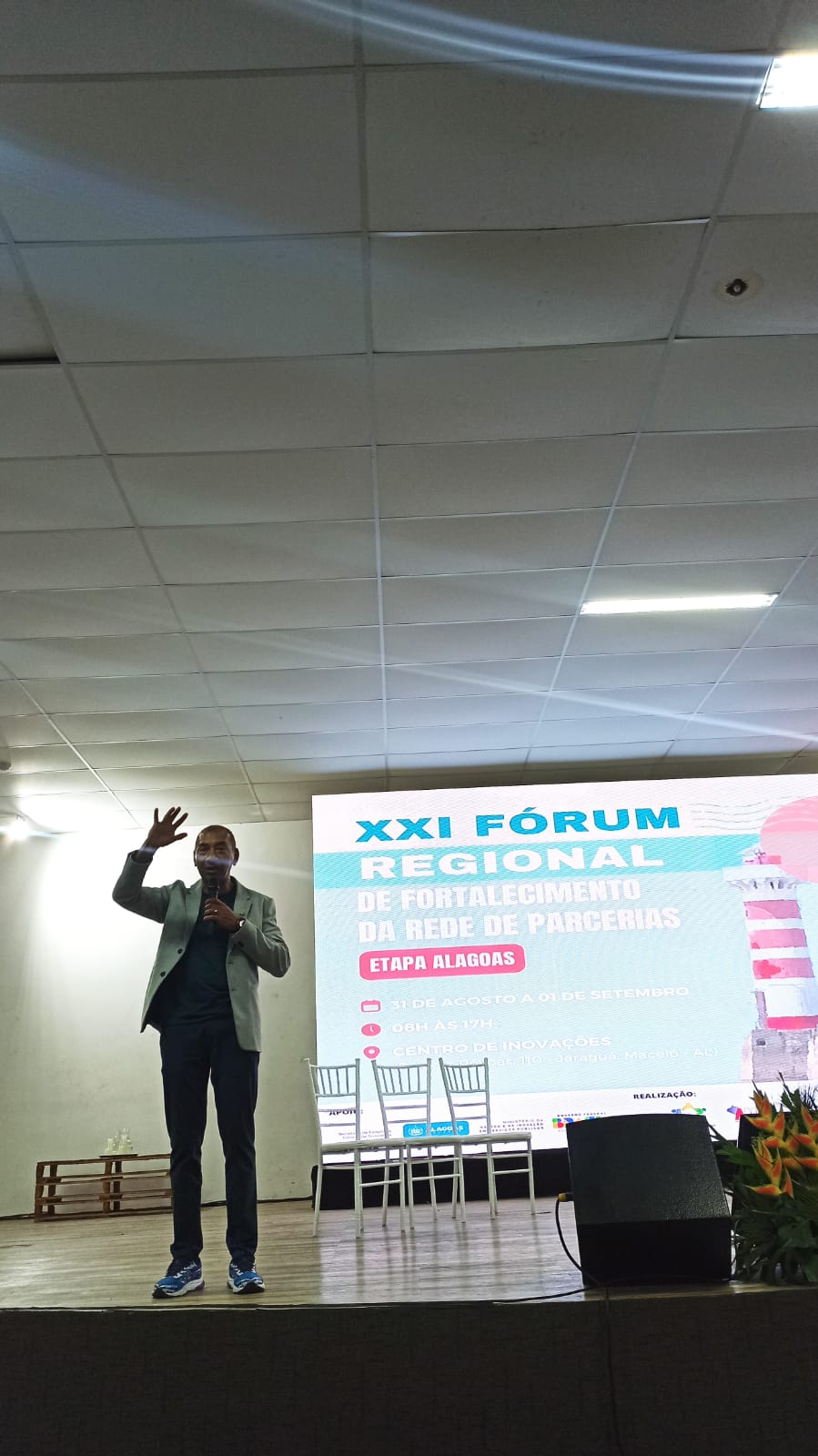 31/08/2023 - 21º Fórum Regional de Fortalecimento da Rede de Parcerias - Etapa Alagoas