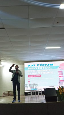 31/08/2023 - 21º Fórum Regional de Fortalecimento da Rede de Parcerias - Etapa Alagoas