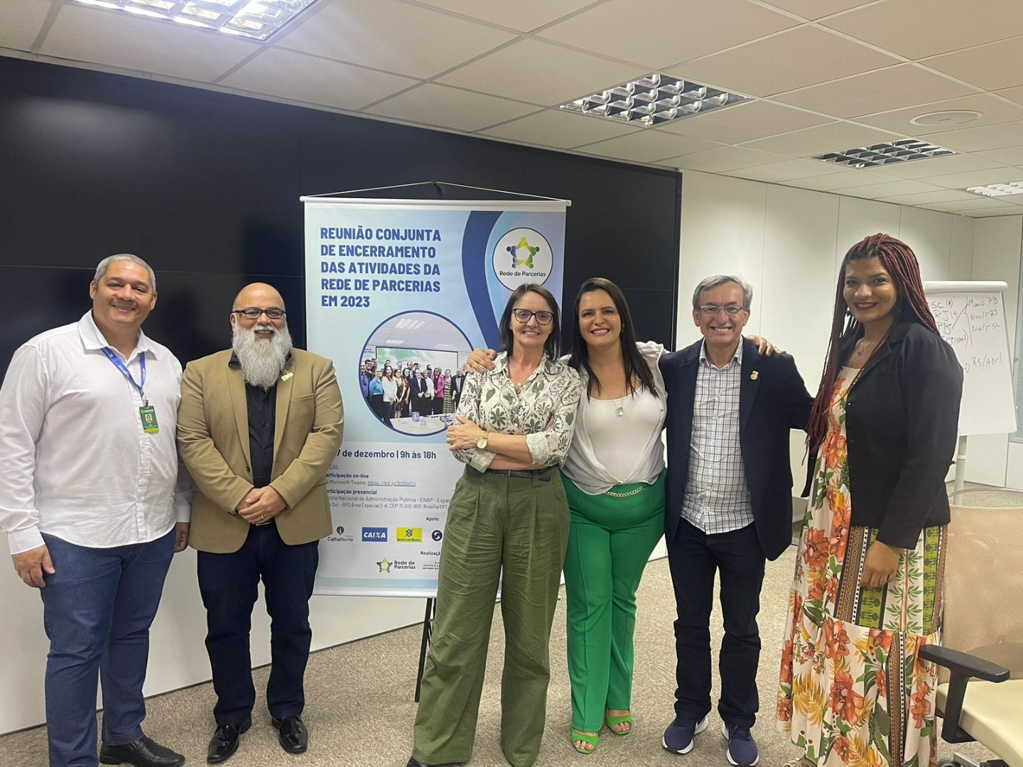 07/12/2023 - Reunião conjunta de encerramento 2023 da Rede de Parcerias