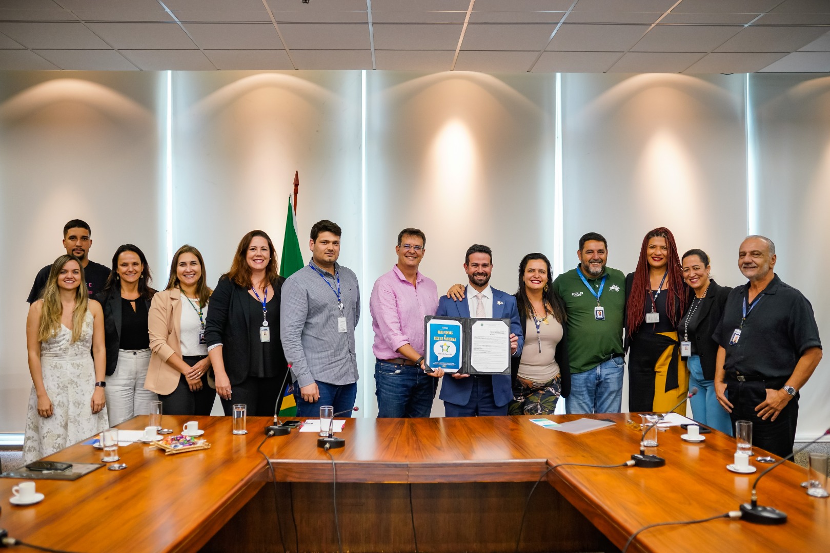 20/12/2023 - Assinatura da adesão da Codevasf à Rede de Parcerias