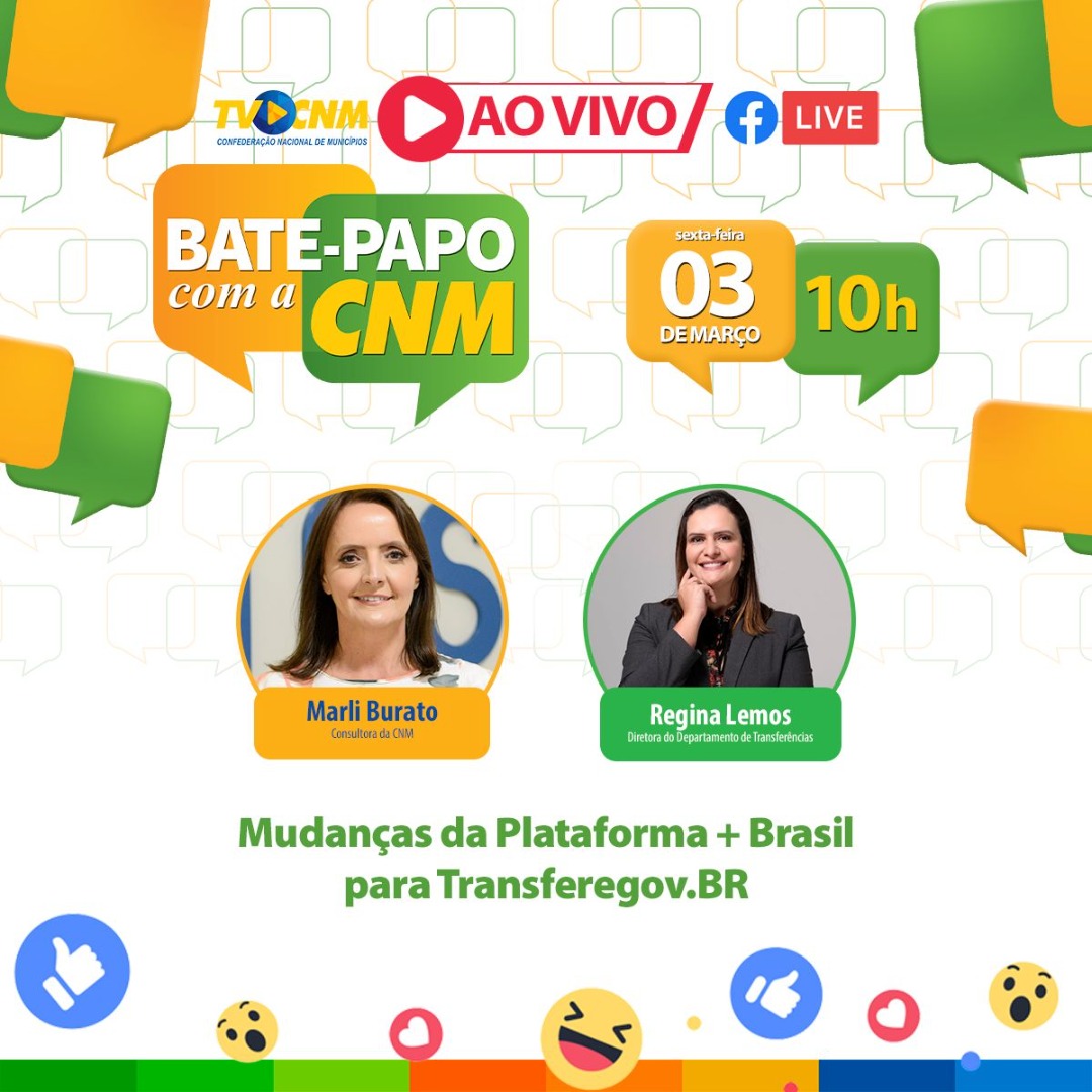 03/03/2023 - Bate papo com a CNM sobre Transferegov.br