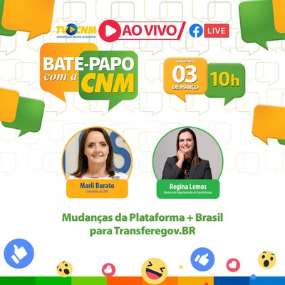 03/03/2023 - Bate papo com a CNM sobre Transferegov.br