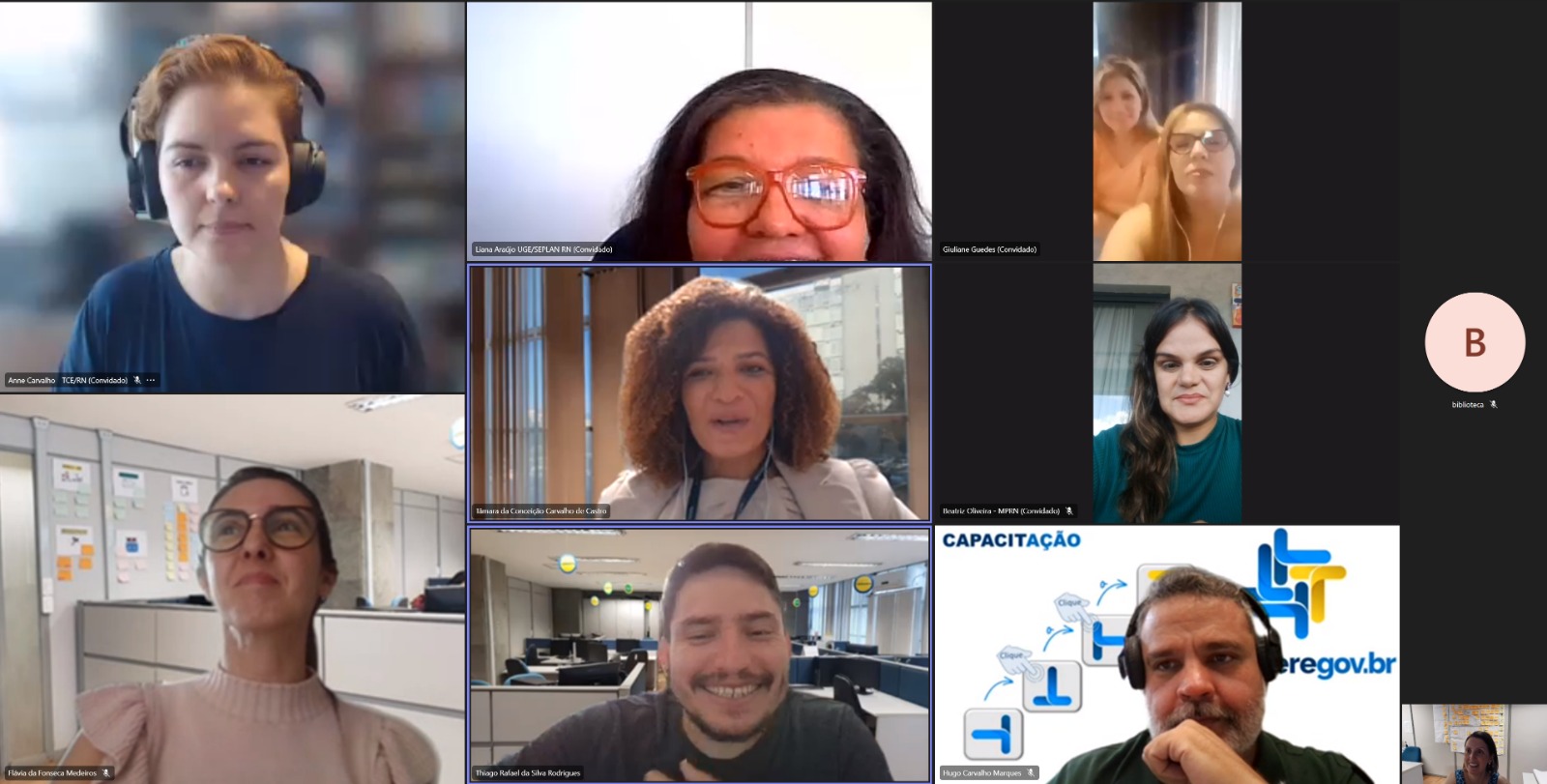 28/03/2023 - Reunião com os parceiros do Rio Grande do Norte