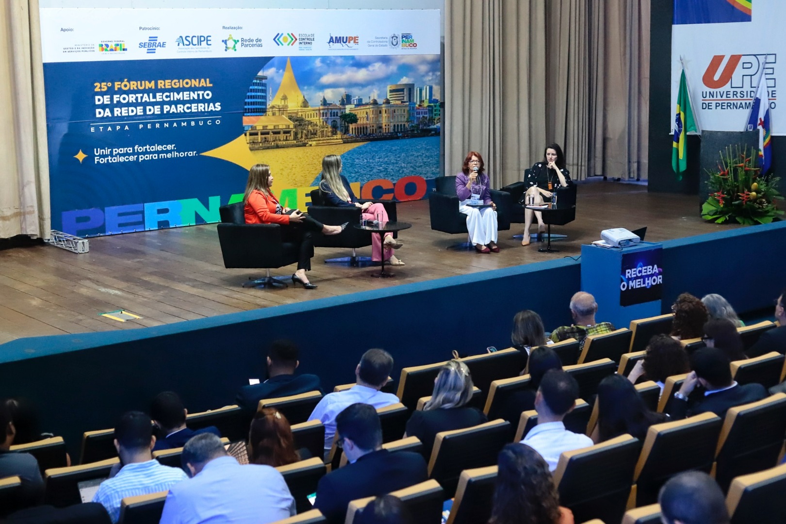 21/11/2023 - 25º Fórum Regional de Fortalecimento da Rede de Parcerias - Etapa Pernambuco