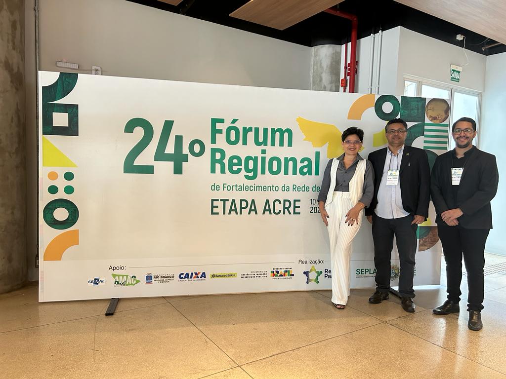 10/11/2023 - 24º Fórum Regional de Fortalecimento da Rede de Parcerias - Etapa Acre