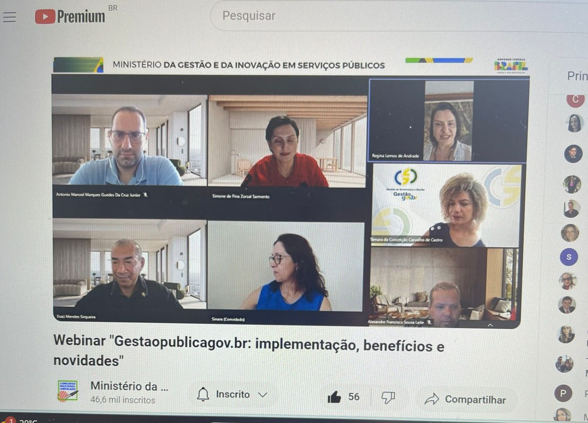 29/02/2024 - Webinar Gestaopublicagov.br: implementação, benefícios e novidades