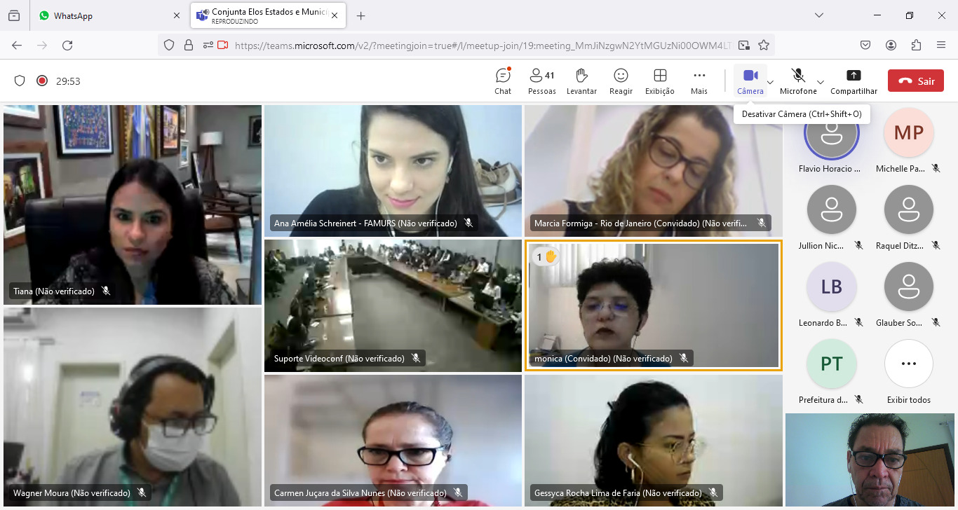 07/06/2024 - Reunião Conjunta do Comitê Gestor da Rede de Parcerias - Elo Estados e Municípios