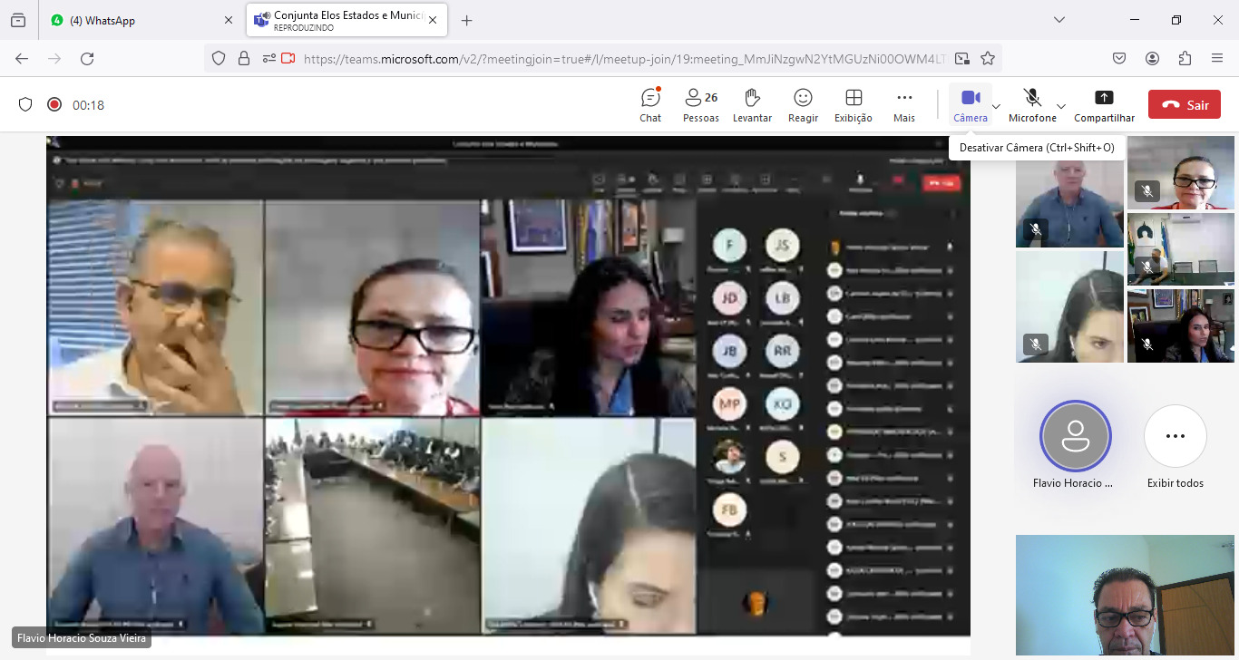 07/06/2024 - Reunião Conjunta do Comitê Gestor da Rede de Parcerias - Elo Estados e Municípios