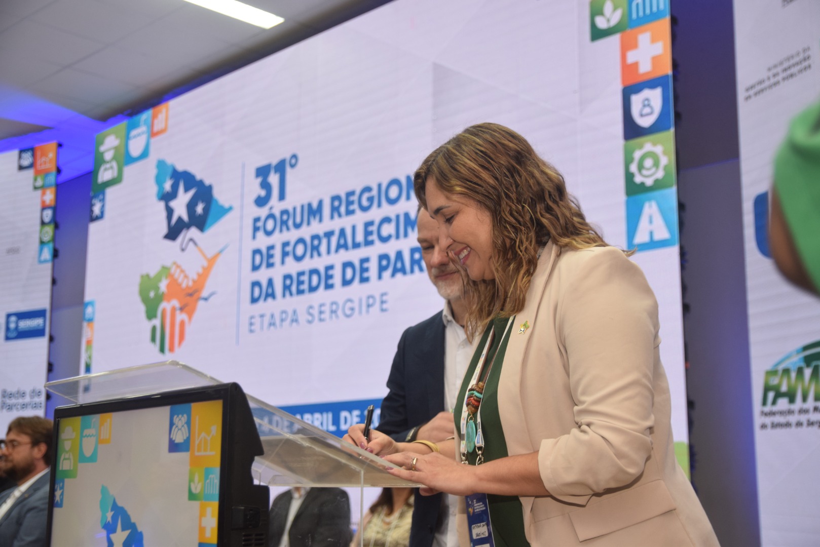 03/04/2025 31º Fórum Regional de Fortalecimento da Rede de Parcerias – Etapa Sergipe