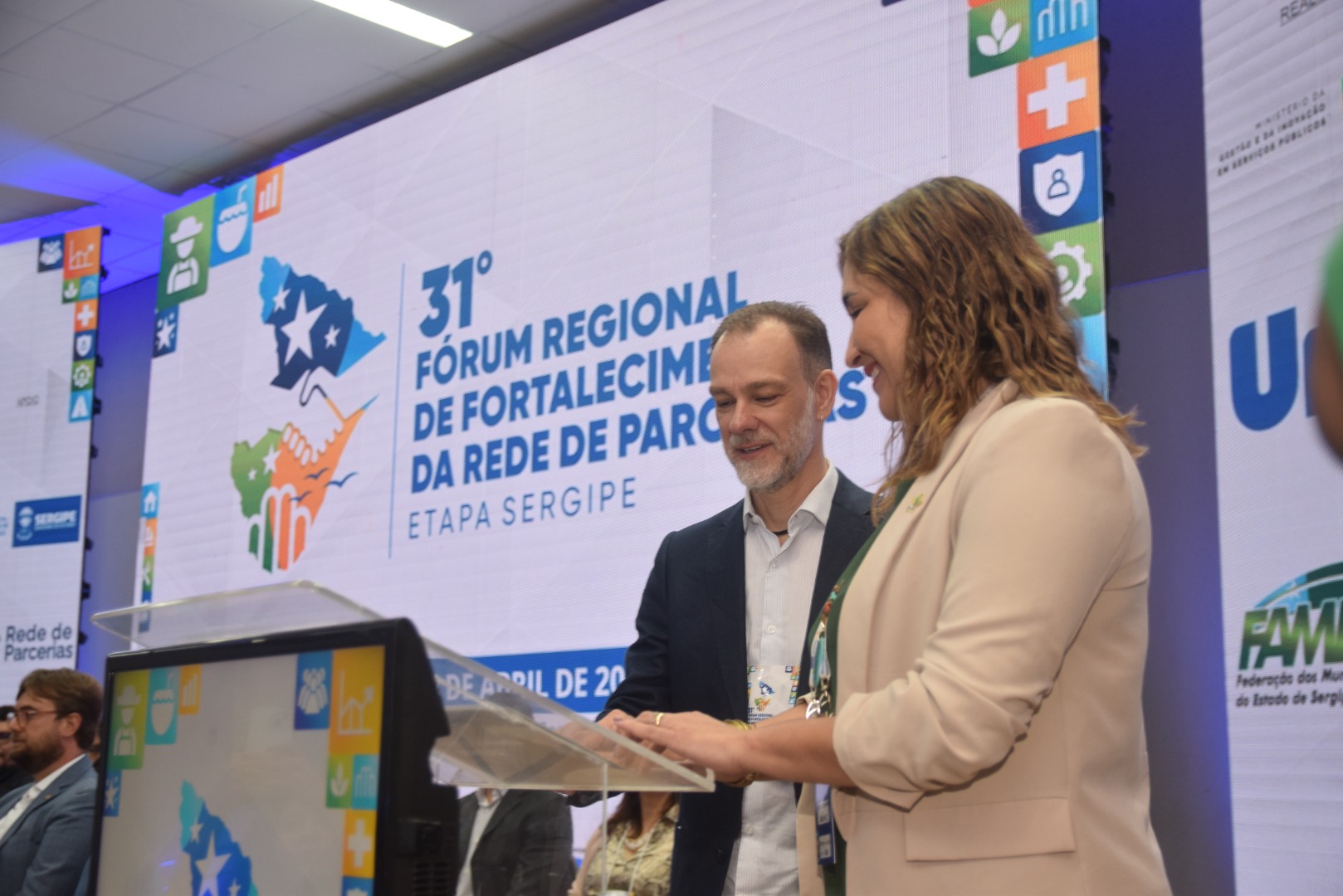 03/04/2025 31º Fórum Regional de Fortalecimento da Rede de Parcerias – Etapa Sergipe