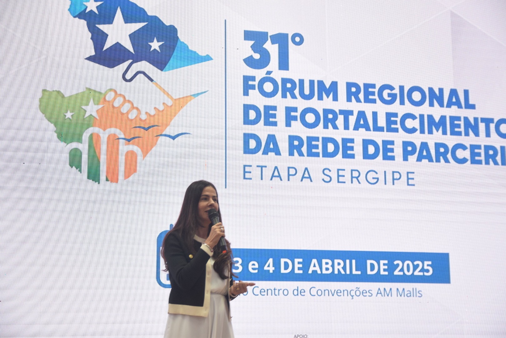 03/04/2025 31º Fórum Regional de Fortalecimento da Rede de Parcerias – Etapa Sergipe
