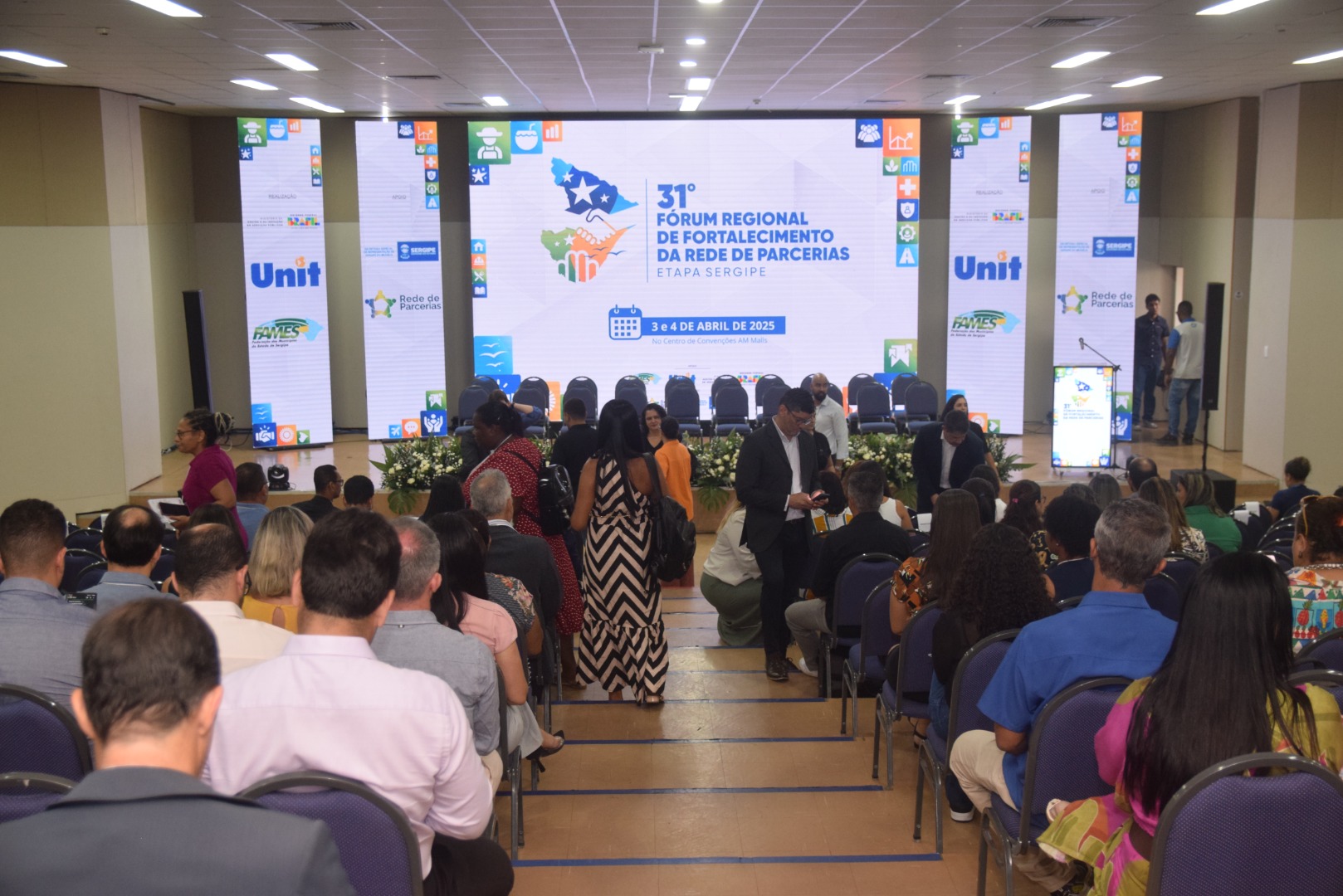 03/04/2025 31º Fórum Regional de Fortalecimento da Rede de Parcerias – Etapa Sergipe