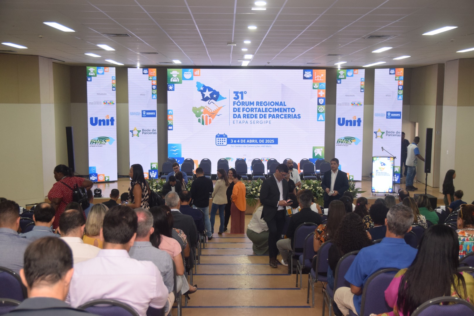 03/04/2025 31º Fórum Regional de Fortalecimento da Rede de Parcerias – Etapa Sergipe