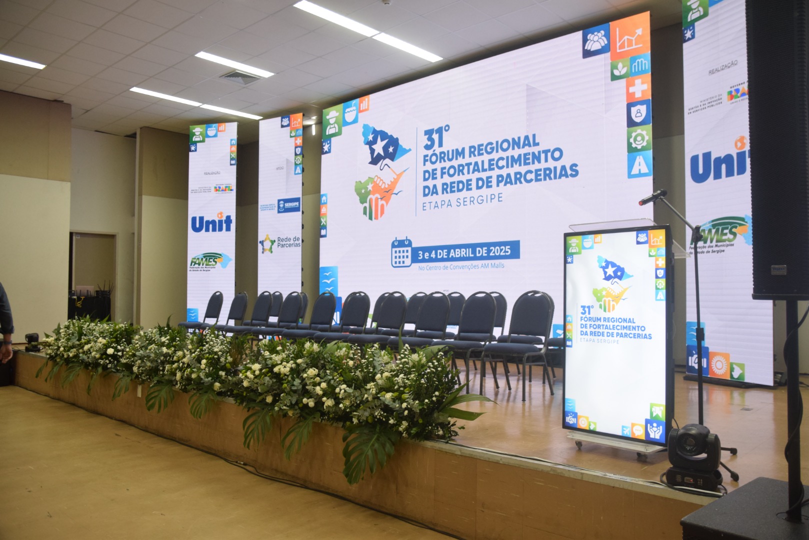 03/04/2025 31º Fórum Regional de Fortalecimento da Rede de Parcerias – Etapa Sergipe