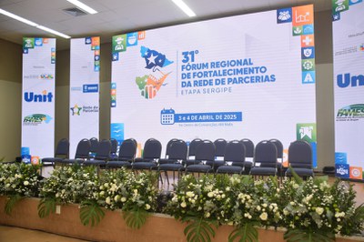 03/04/2025 31º Fórum Regional de Fortalecimento da Rede de Parcerias – Etapa Sergipe