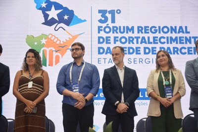 03/04/2025 31º Fórum Regional de Fortalecimento da Rede de Parcerias – Etapa Sergipe