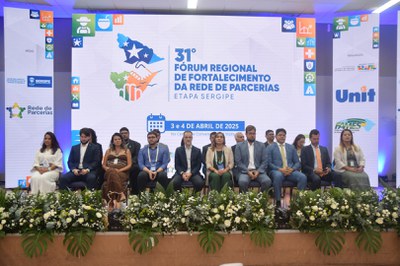 03/04/2025 31º Fórum Regional de Fortalecimento da Rede de Parcerias – Etapa Sergipe