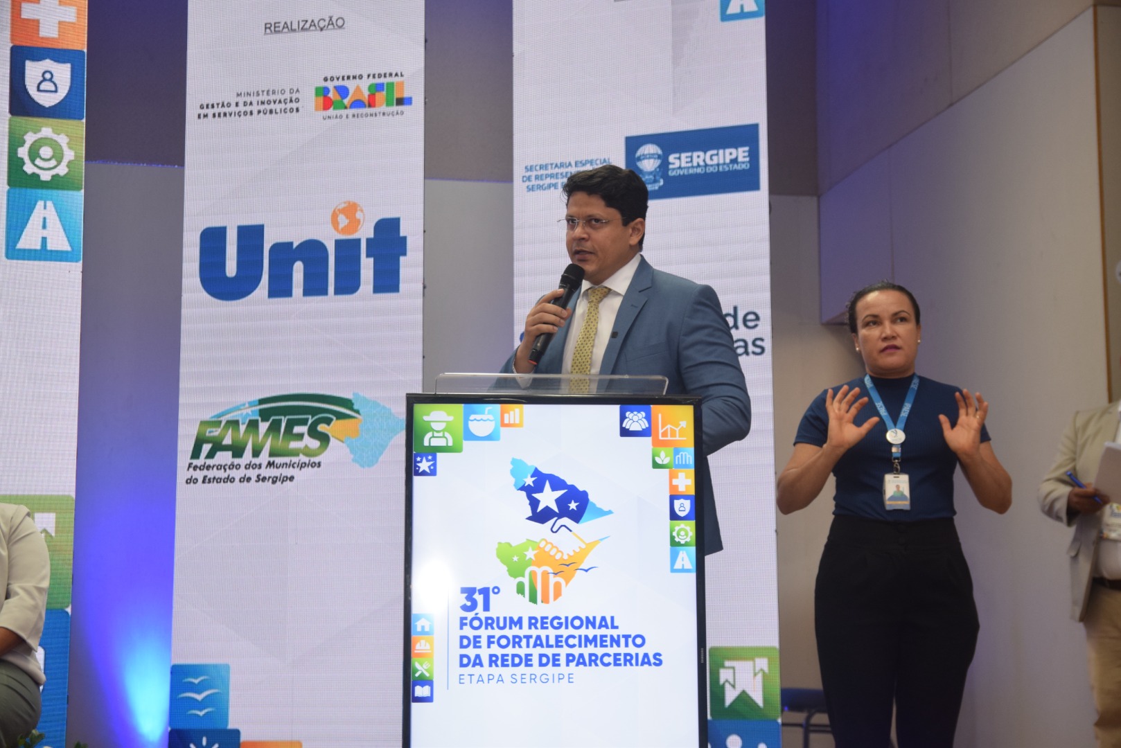 03/04/2025 31º Fórum Regional de Fortalecimento da Rede de Parcerias – Etapa Sergipe