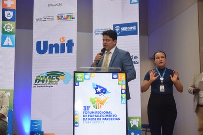 03/04/2025 31º Fórum Regional de Fortalecimento da Rede de Parcerias – Etapa Sergipe