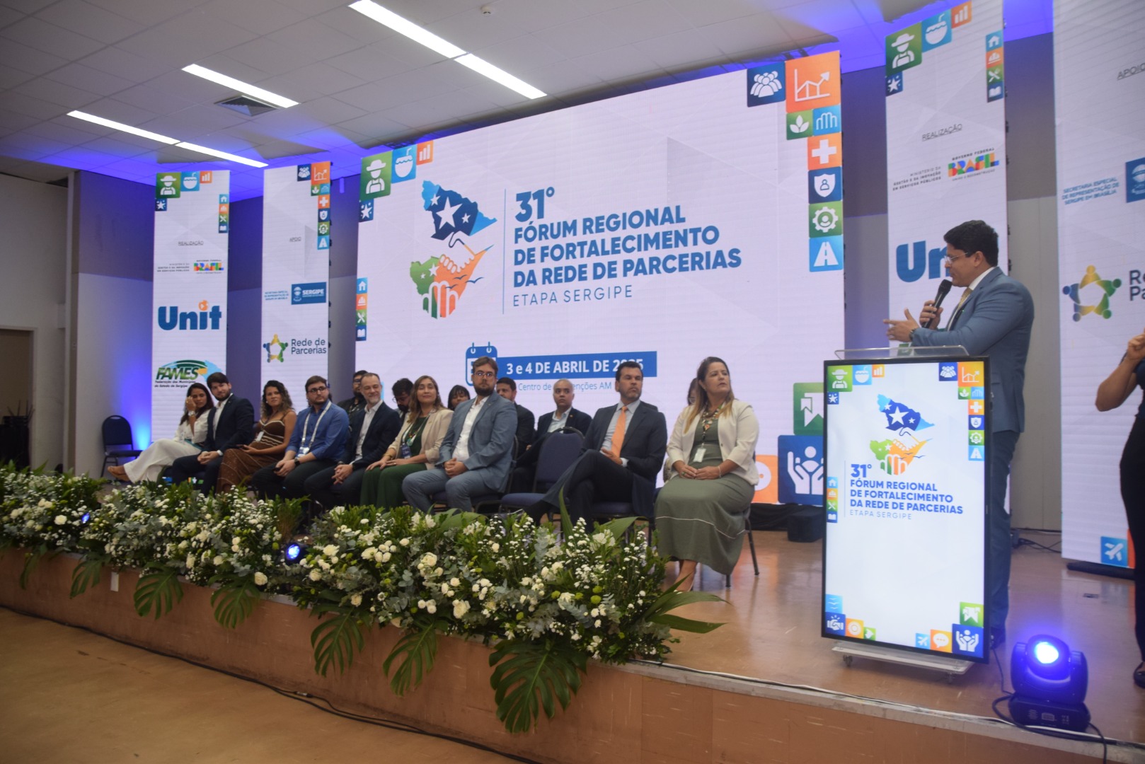 03/04/2025 31º Fórum Regional de Fortalecimento da Rede de Parcerias – Etapa Sergipe