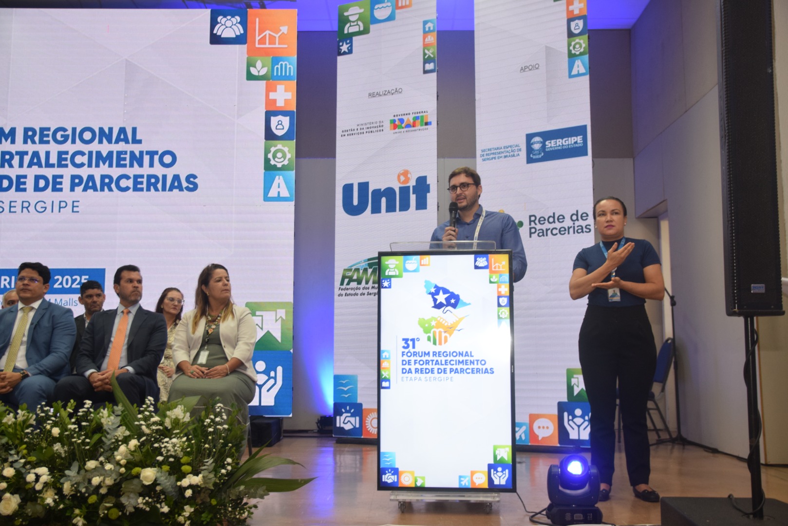 03/04/2025 31º Fórum Regional de Fortalecimento da Rede de Parcerias – Etapa Sergipe