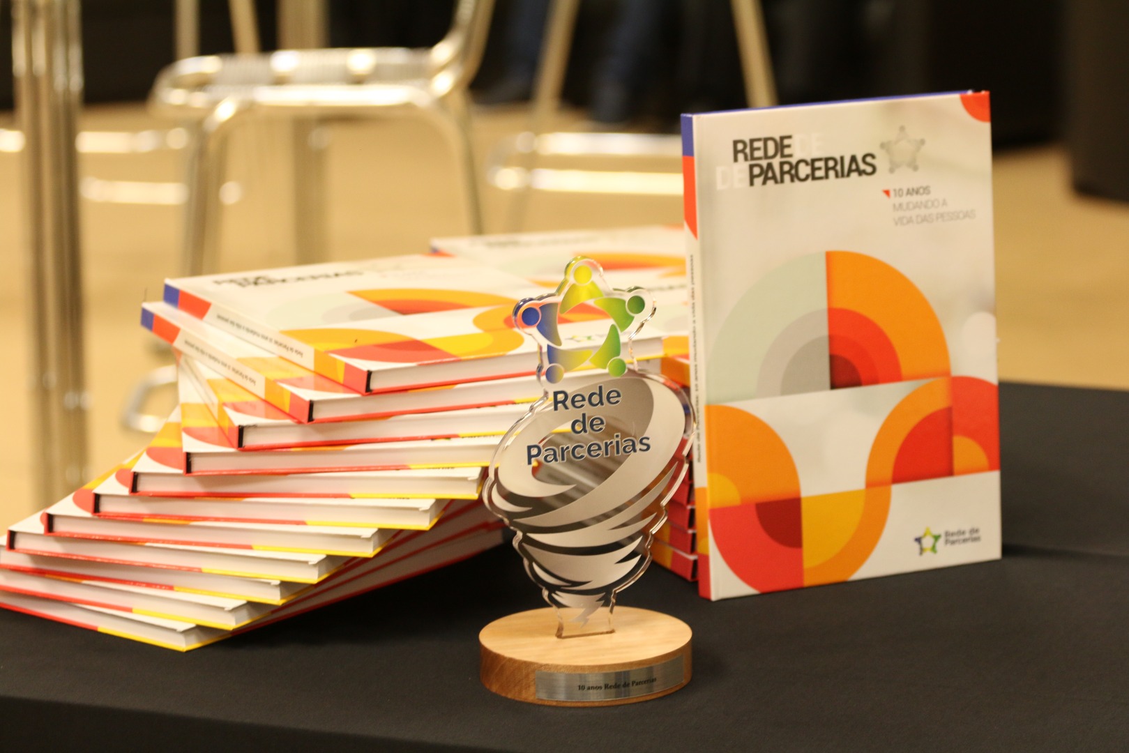 Lançamento do Livro 10 anos da Rede de Parcerias - dia 02-06-2025