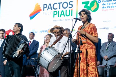 26/03/2025 - Abertura do 30° Fórum Regional de Fortalecimento da Rede de  Parcerias - Etapa Piauí