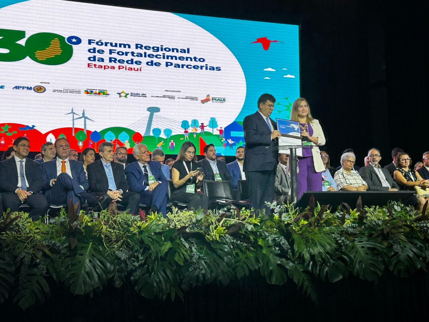 26/03/2025 - Abertura do 30°  Fórum Regional de  Fortalecimento da Rede de  Parcerias - Etapa Piauí