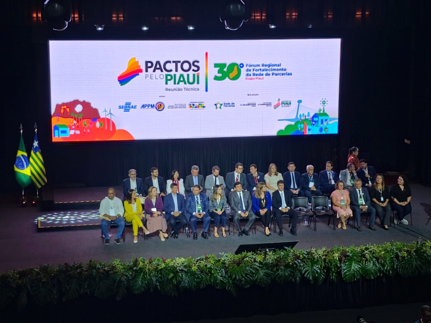 26/03/2025 - Abertura do 30°  Fórum Regional de  Fortalecimento da Rede de  Parcerias - Etapa Piauí